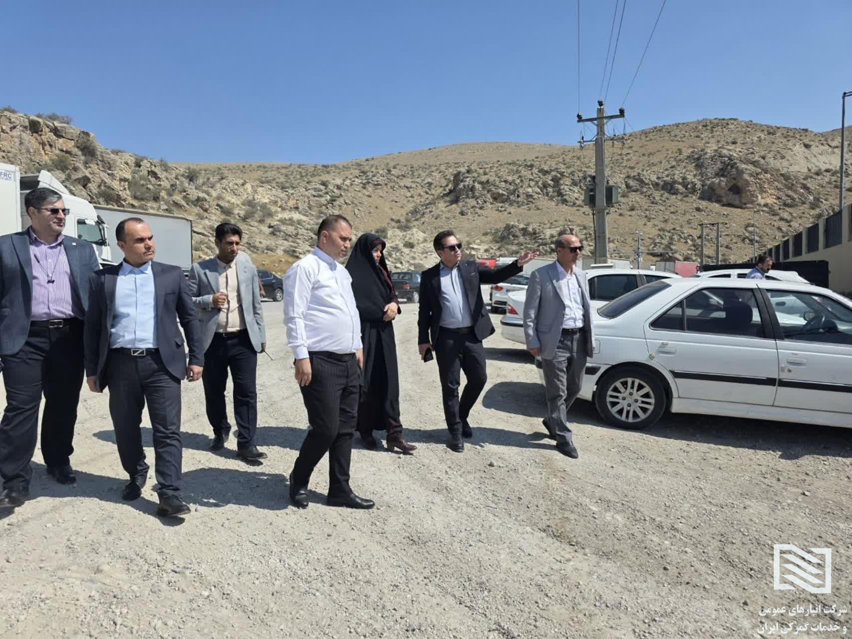 بازدید سرزده فرماندار شهرستان ماکو از شرکت انبارهای عمومی و خدمات گمرکی بازرگان 2